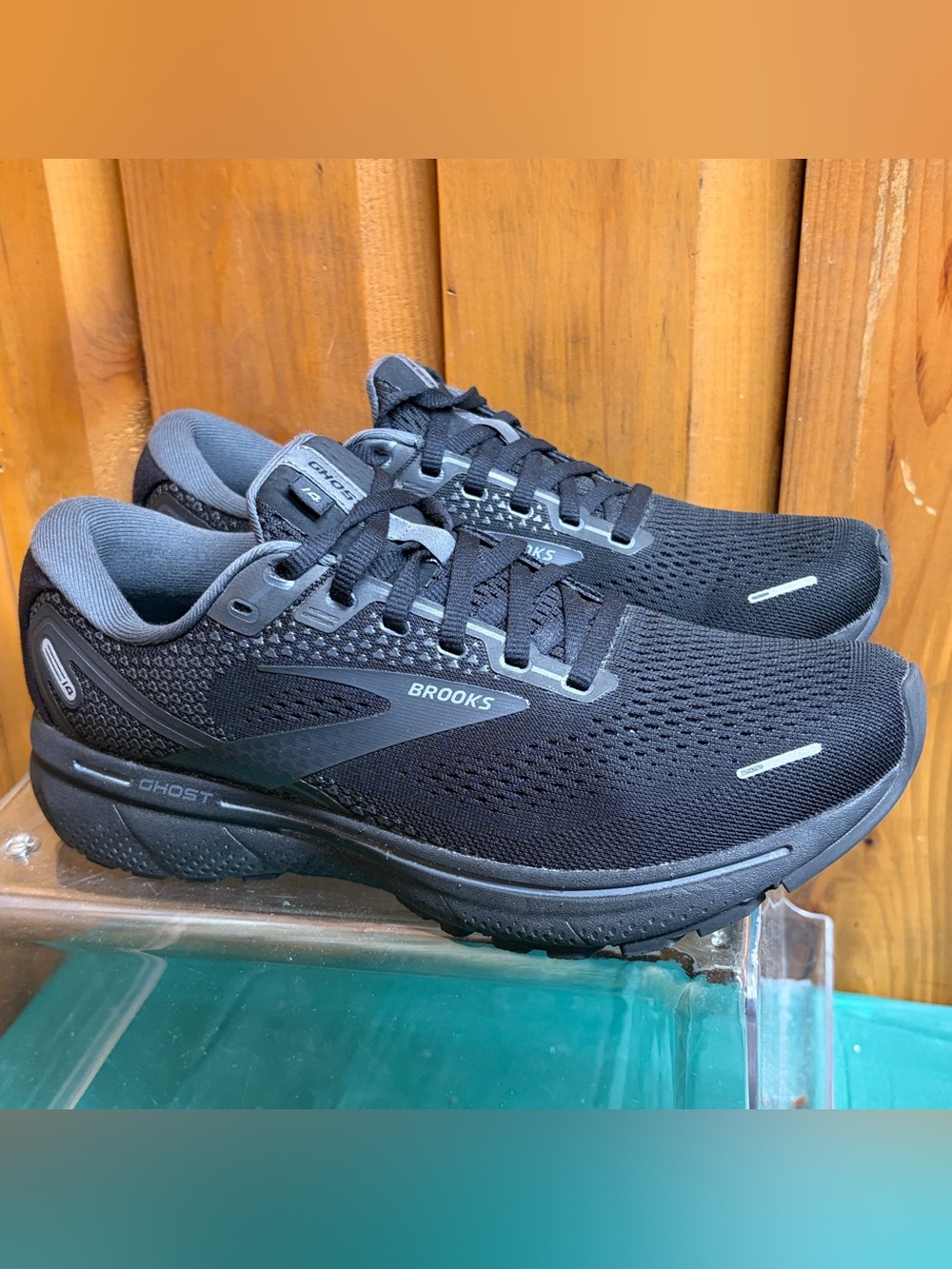 Brooks Ghost 14 Women's Size 10 Black Running Shoes Sneakers NWOB 1203561B020 - Picture 4 of 11